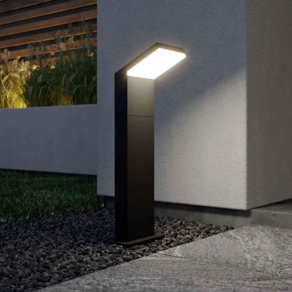 Arcchio LED tuinpadverlichting Yolena, 60 cm, antraciet, aluminium