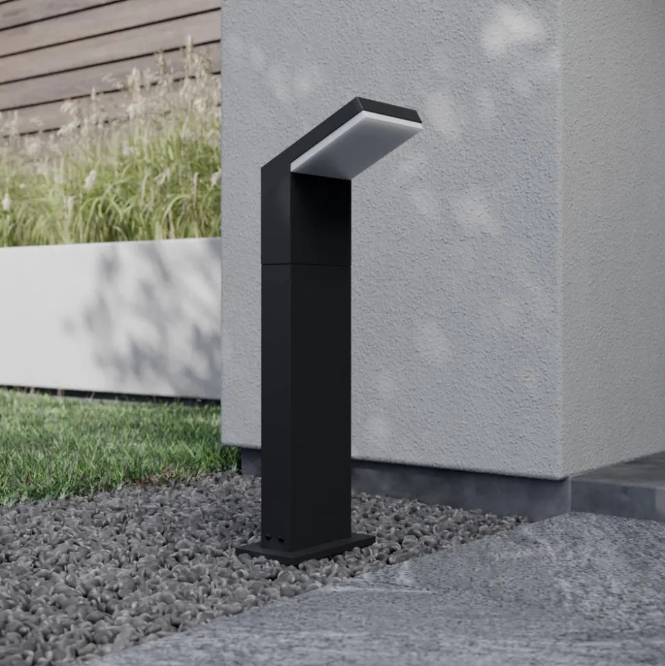 Arcchio LED tuinpadverlichting Yolena, 60 cm, antraciet, aluminium