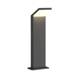Arcchio LED tuinpadverlichting Yolena, 60 cm, antraciet, aluminium