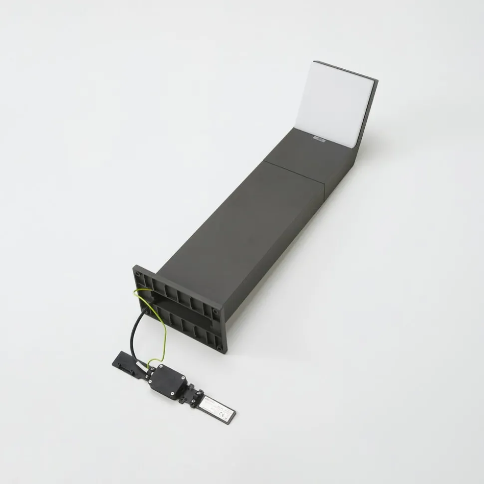 Arcchio LED tuinpadverlichting Yolena, 60 cm, antraciet, aluminium