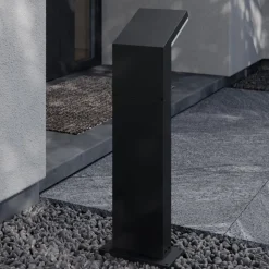 Arcchio LED tuinpadverlichting Yolena, 60 cm, antraciet, aluminium