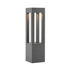 Arcchio LED tuinpadverlichting Lienna, 60 cm, grijs, metaal, IP65