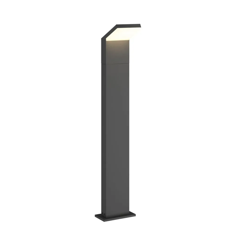 Arcchio LED tuinpadverlichting Yolena, 100 cm, antraciet, aluminium