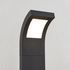 Arcchio LED tuinpadverlichting, 100 cm, antraciet, metaal, IP65