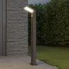 Arcchio LED tuinpadverlichting Yolena, sensor, 100cm, antraciet