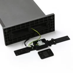 Arcchio LED tuinpadverlichting, 60 cm, antraciet, sensor, IP54