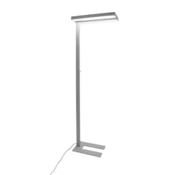 Arcchio LED vloerlamp Logan Neo, zilver, 8.000 lm, dimbaar