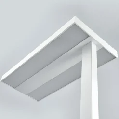 Arcchio LED vloerlamp Logan Basic, wit, 6.000 lm, dimbaar