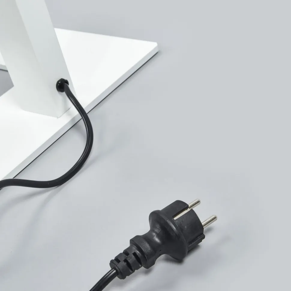 Arcchio LED vloerlamp Logan Basic, wit, 6.000 lm, dimbaar