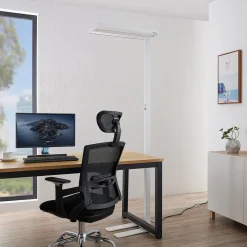 Arcchio LED vloerlamp Logan Pro, wit, sensor, dimbaar