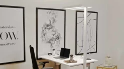 Arcchio LED vloerlamp Logan Pro, wit, sensor, dimbaar