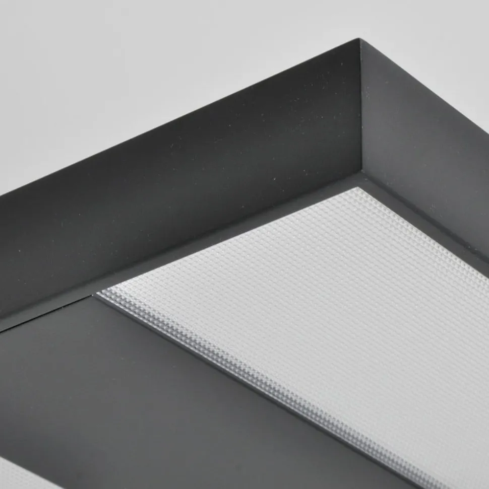 Arcchio LED vloerlamp Logan Basic, zwart, 6000 lm, dimbaar