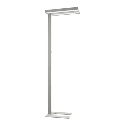 Arcchio LED vloerlamp Logan Pro, zilver, sensor, dimbaar