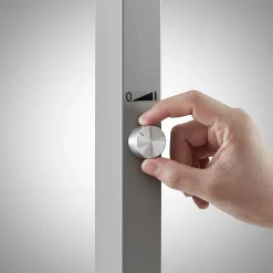 Arcchio LED vloerlamp Logan Pro, zilver, sensor, dimbaar