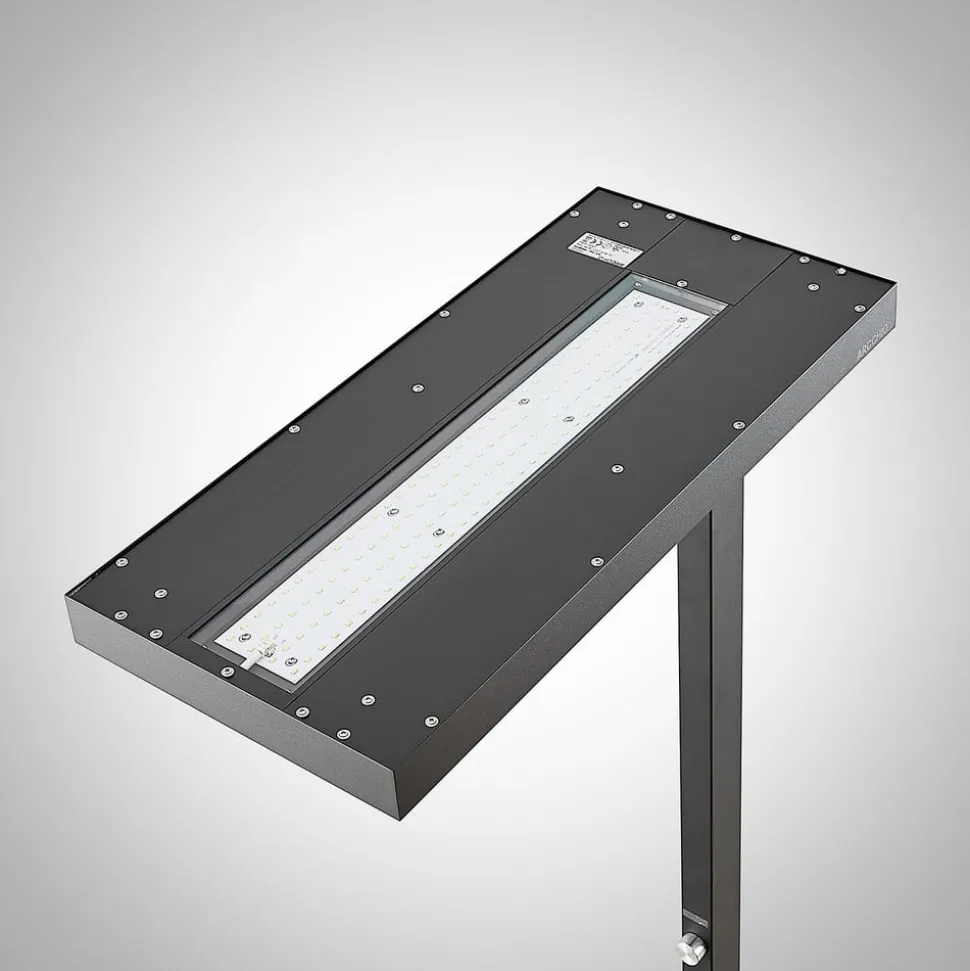 Arcchio LED vloerlamp Logan Pro, zwart, sensor, dimbaar