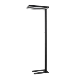 Arcchio LED vloerlamp Logan Pro, zwart, sensor, dimbaar