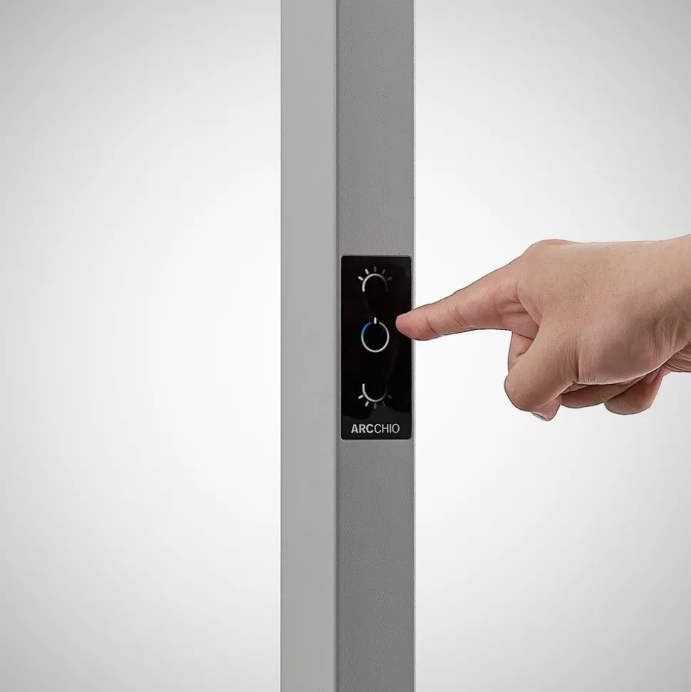 Arcchio LED vloerlamp Logan Ultra, CCT, sensor, dimbaar