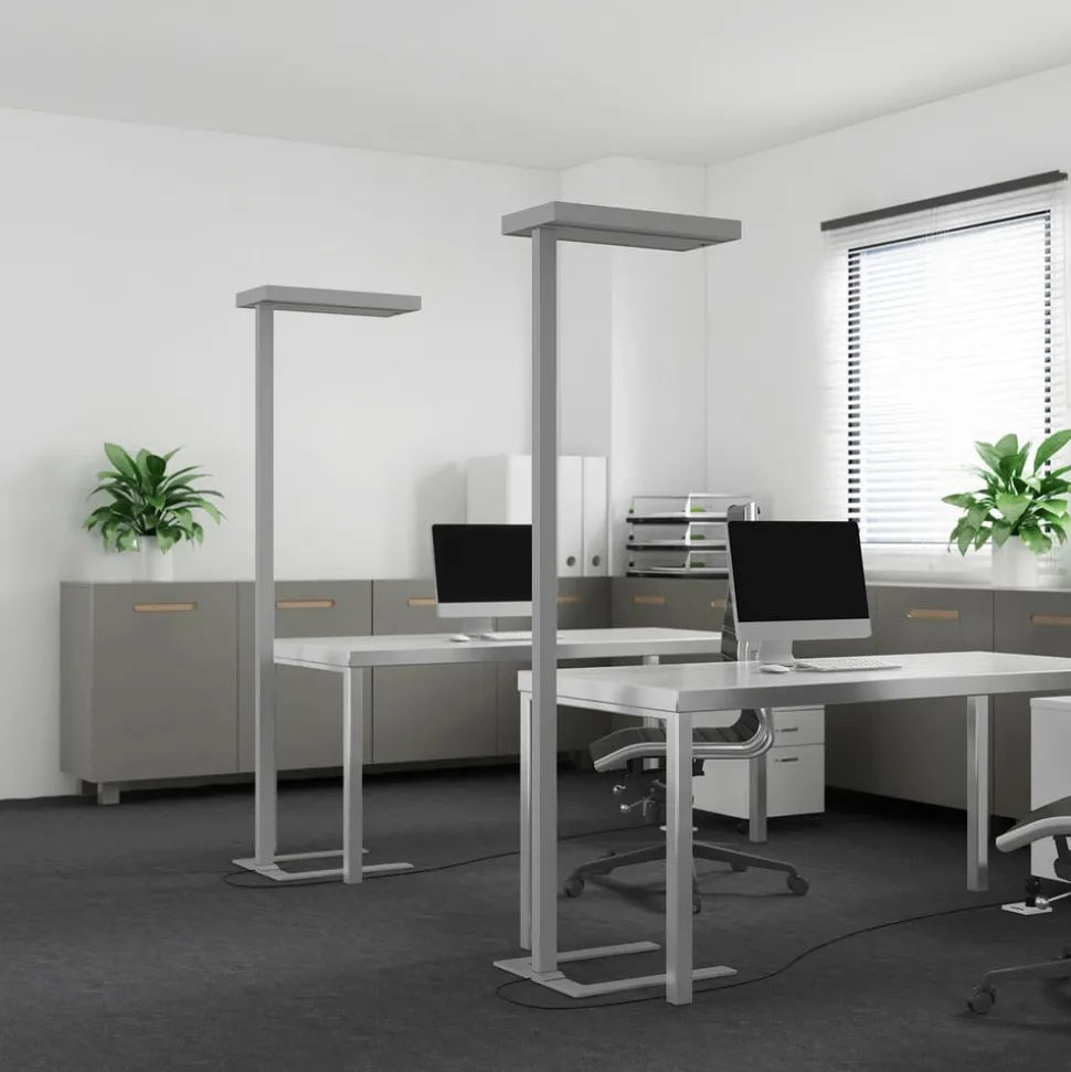 Arcchio LED vloerlamp Logan Ultra, 4.000K, sensor, dimbaar