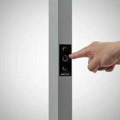 Arcchio LED vloerlamp Logan Ultra, 4.000K, sensor, dimbaar