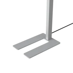 Arcchio LED vloerlamp Timon, 54W, zilver, hoogte 195 cm