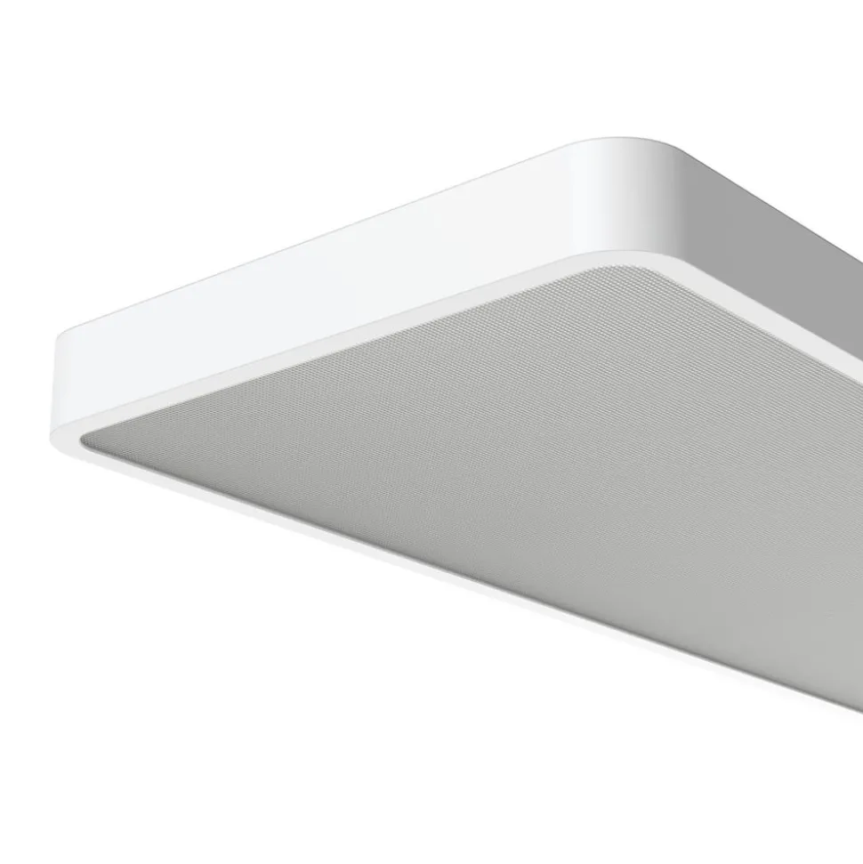 Arcchio LED vloerlamp Timon, 195 cm, wit, 54 W, aluminium