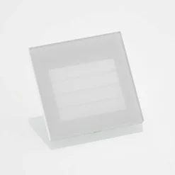 Arcchio LED wand inbouwlamp Zamo, louvre, wit, metaal, IP65