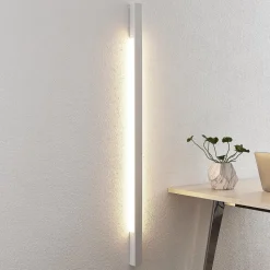 Arcchio LED wandlamp Ivano, 130 cm, wit, aluminium