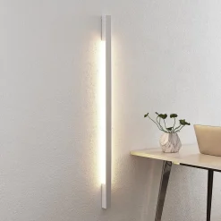 Arcchio LED wandlamp Ivano, 130 cm, wit, aluminium