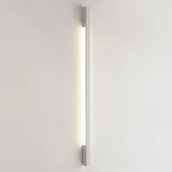 Arcchio LED wandlamp Ivano, 130 cm, wit, aluminium