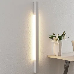 Arcchio LED wandlamp Ivano, 91 cm, wit, aluminium