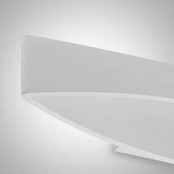 Arcchio LED wandlamp Jelle, 44 cm, wit, metaal, omhoog/omlaag