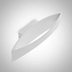 Arcchio LED wandlamp Jelle, 44 cm, wit, metaal, omhoog/omlaag