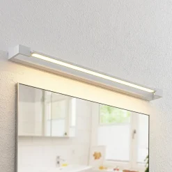 Arcchio LED wandlamp Jora, 90 cm, wit, zwenkbaar, IP44