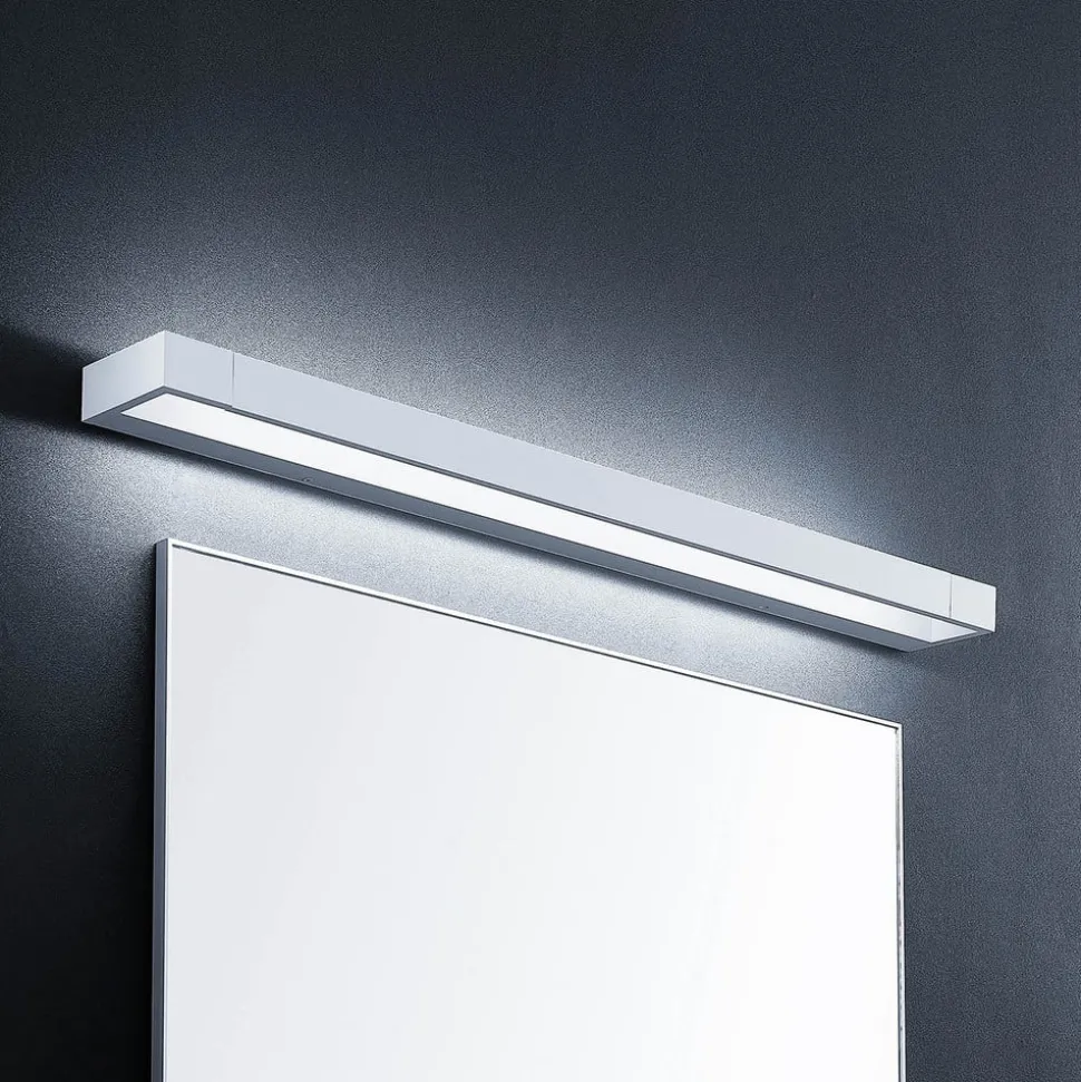 Arcchio LED wandlamp Jora, 90 cm, wit, zwenkbaar, IP44