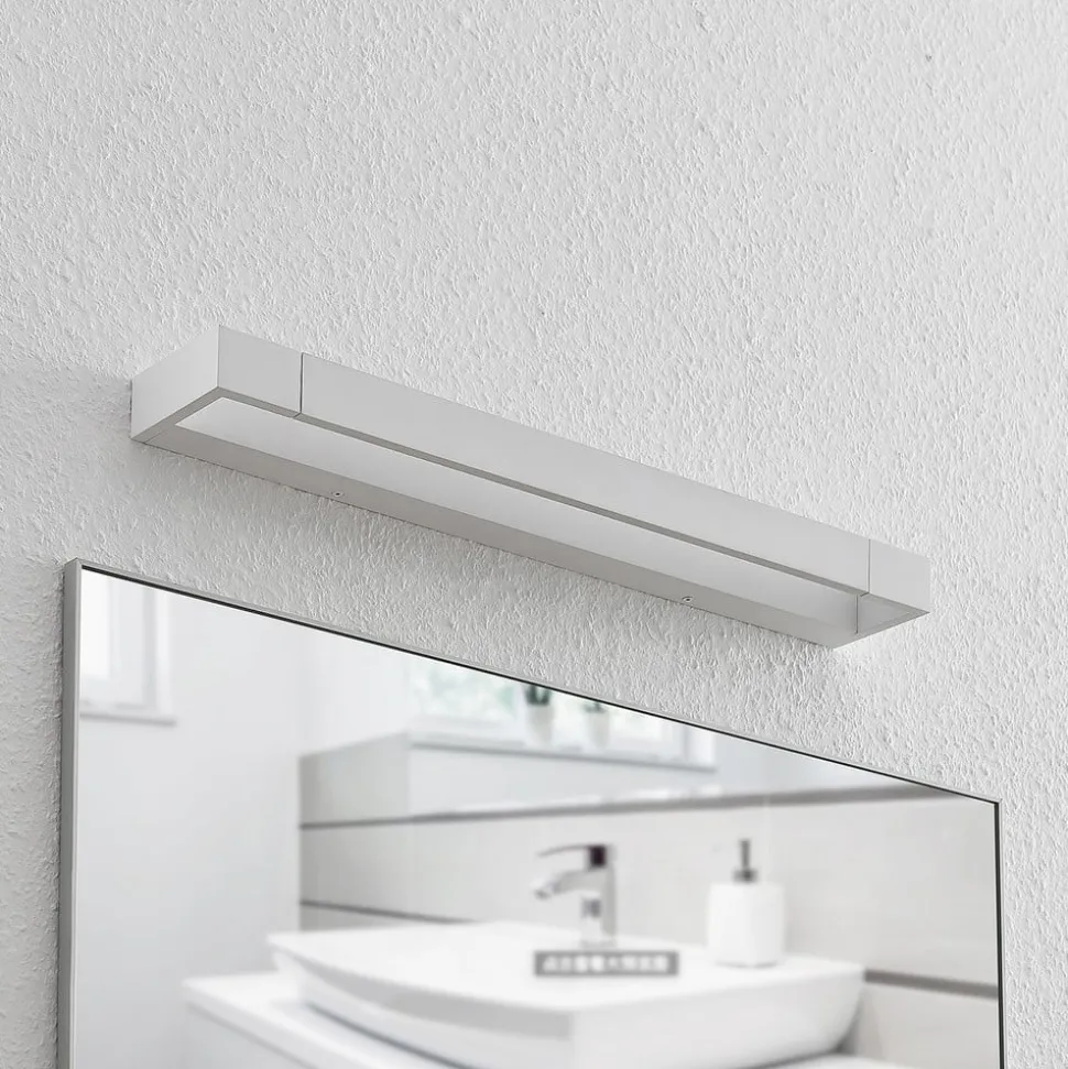 Arcchio LED wandlamp Jora, 60 cm, wit, zwenkbaar, IP44