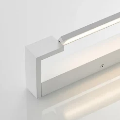 Arcchio LED wandlamp Jora, 60 cm, wit, zwenkbaar, IP44