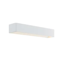 Arcchio LED wandlamp Karam, 53 cm, wit, metaal, omhoog/omlaag