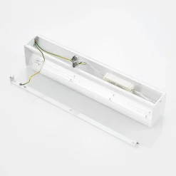 Arcchio LED wandlamp Karam, 53 cm, wit, metaal, omhoog/omlaag