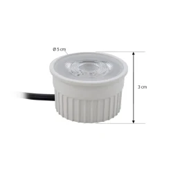Arcchio LED-module, GU10, 4,9W, 380lm, wit, 2700K, dimbaar