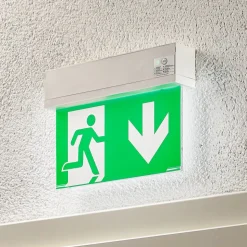 Arcchio LED-noodverlichting Nevian, oplaadbare batterij, plexiglas, 19,8