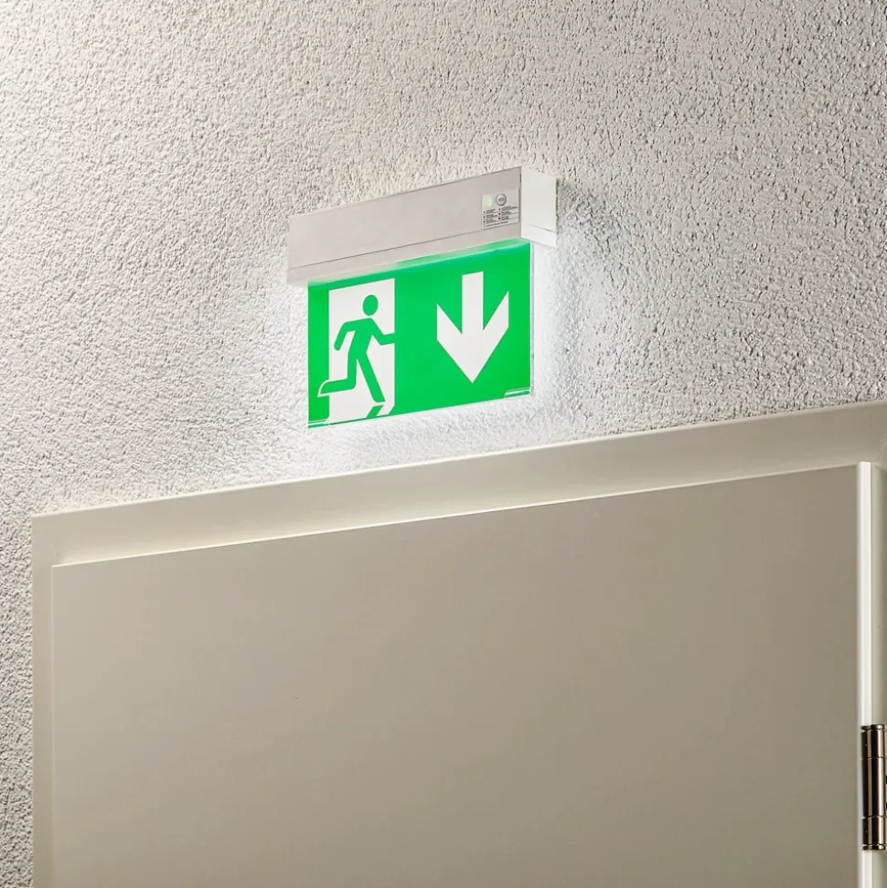 Arcchio LED-noodverlichting Nevian, oplaadbare batterij, plexiglas, 19,8