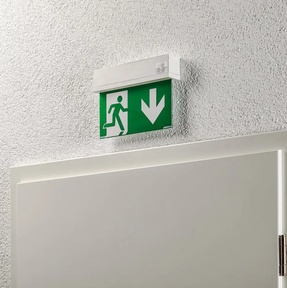 Arcchio LED-noodverlichting Nevian, oplaadbare batterij, plexiglas, 19,8