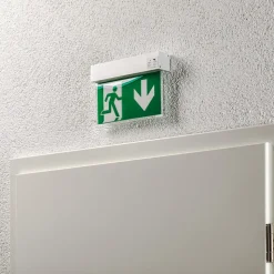 Arcchio LED-noodverlichting Nevian, oplaadbare batterij, aluminium, 18,6