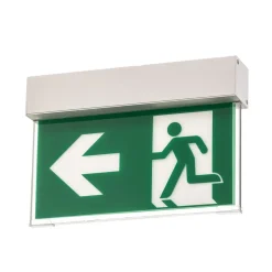 Arcchio LED-noodverlichting Nevian, oplaadbare batterij, aluminium, 18,6