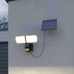 Arcchio Lissano LED wandspot zonne-energie sensor