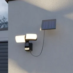 Arcchio Lissano LED wandspot zonne-energie sensor