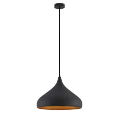 Arcchio Lunus hanglamp met gouden inlay