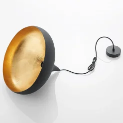 Arcchio Lunus hanglamp met gouden inlay