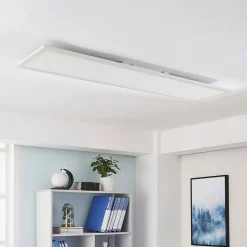 Arcchio Lysander LED paneel, CCT, 119cm 55W, wit