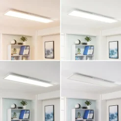 Arcchio Lysander LED paneel, CCT, 119cm 55W, wit